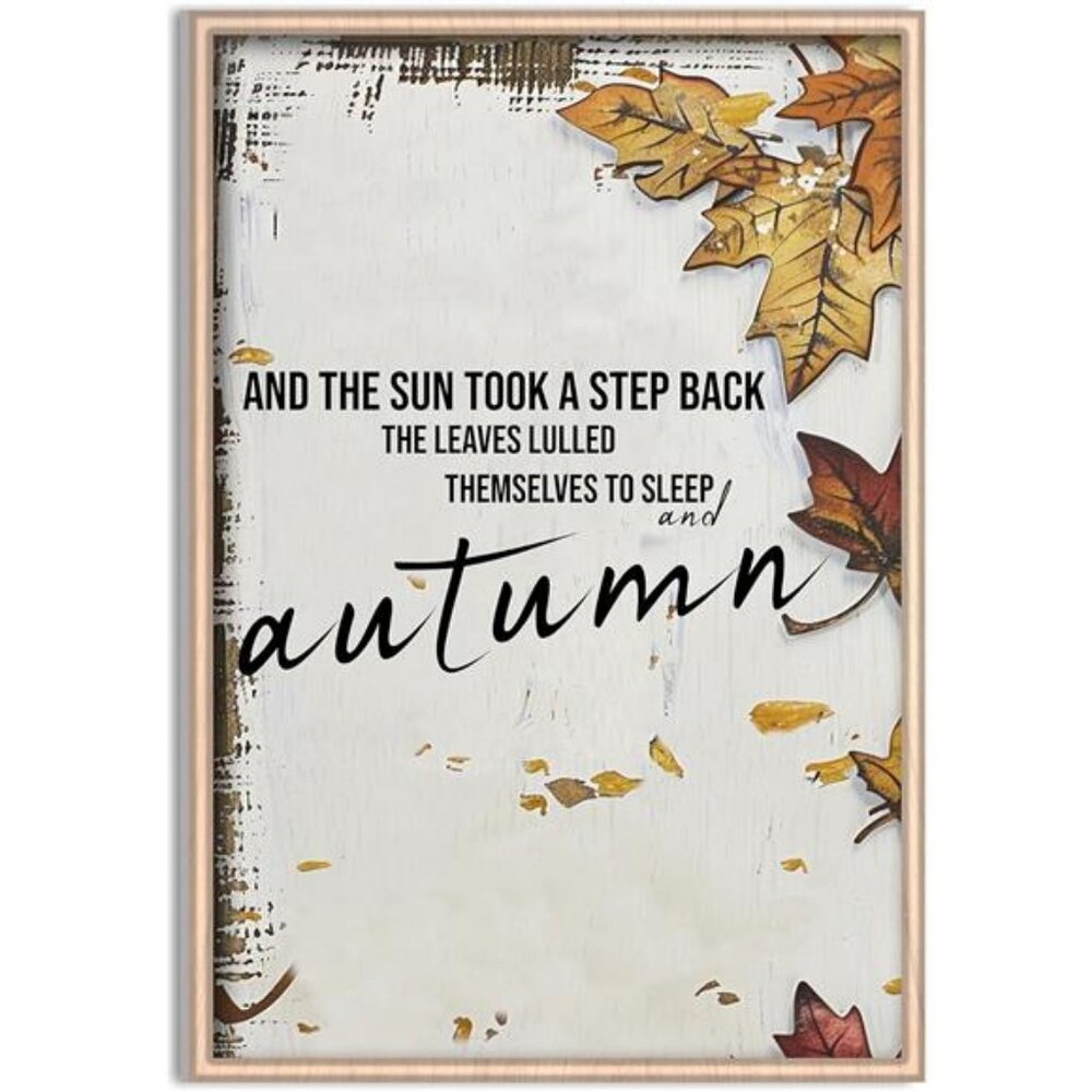 Fall Wall Decor, Autumn Decorations - Thanksgiving Gifts, Fall